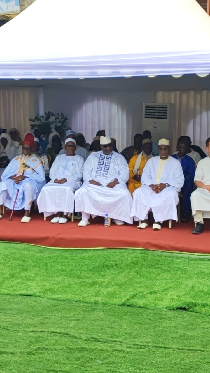 Invités lors de l’inauguration